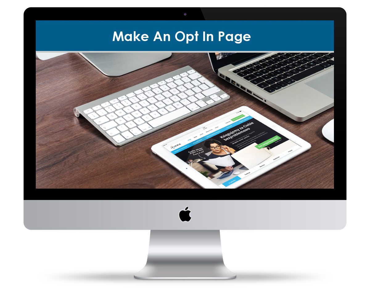 Make An Opt In Page