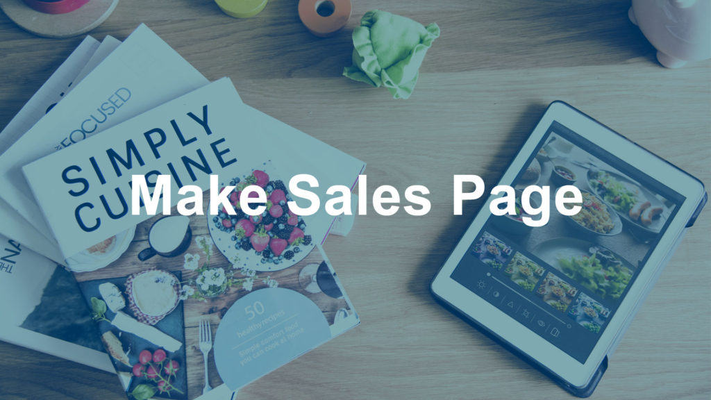 Make Sales Page