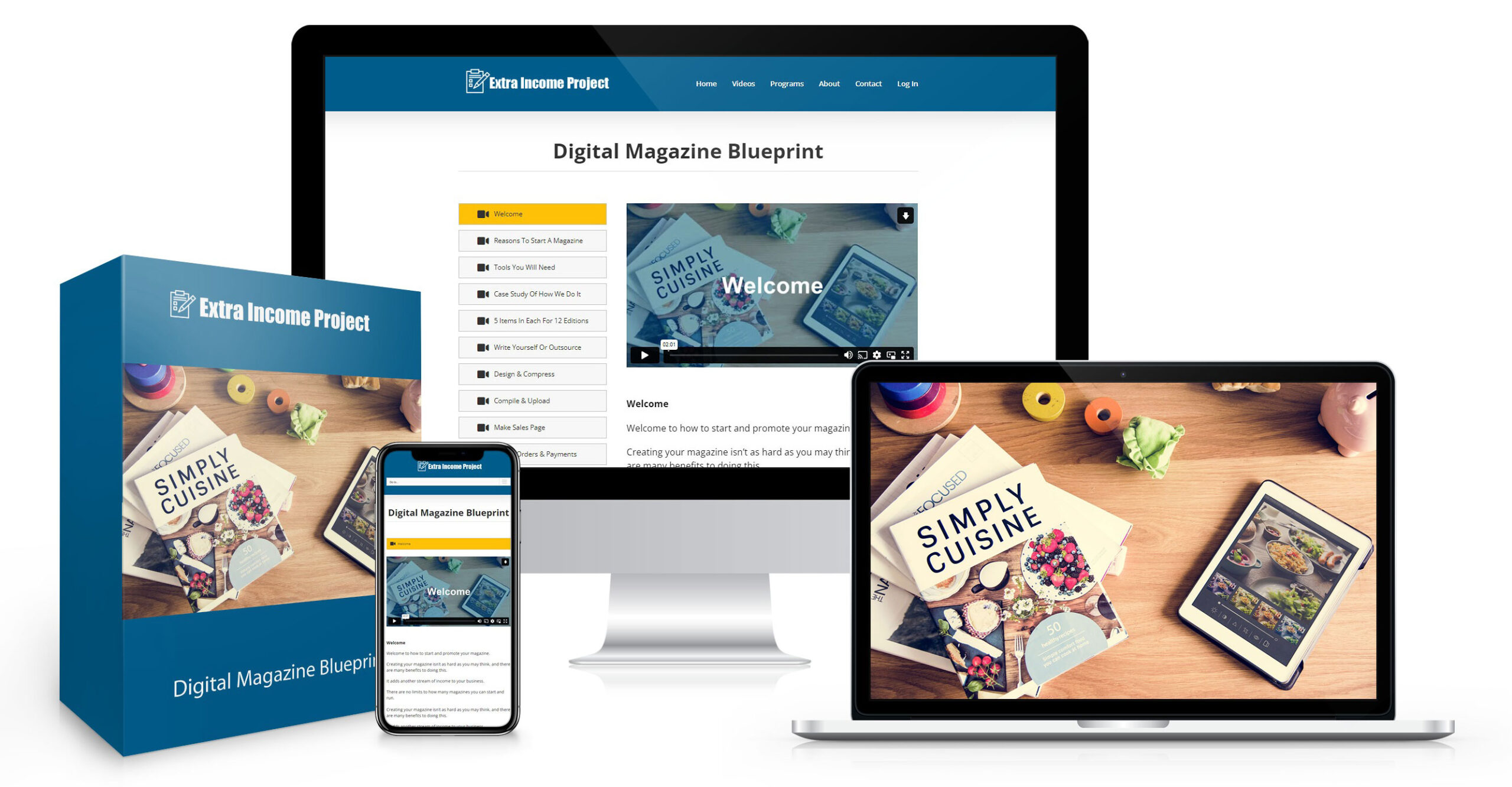 Digital Magazine Blueprint
